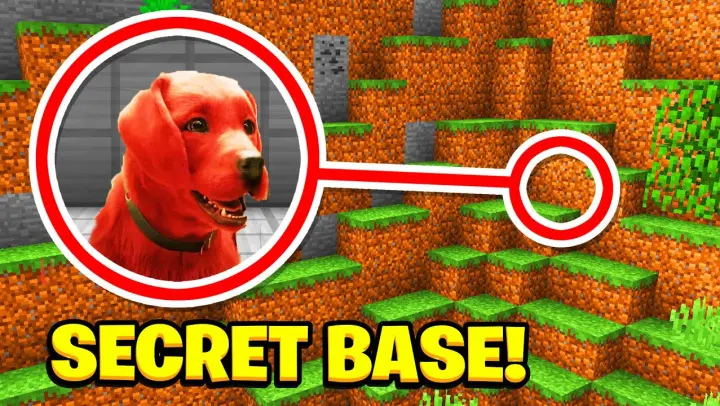Minecraft : I Found CLIFFORD THE BIG RED DOG SECRET BASE! (Ps3/Xbox360/PS4/XboxOne/PE/MCPE)
