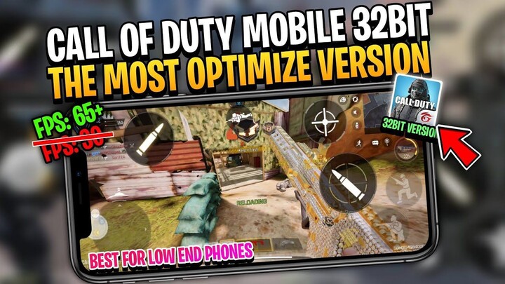 Call Of Duty Mobile 32Bit Version Season 11 Update || The Most Optimize Version