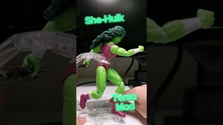 She-Hulk Torso Mod Marvel Legends Hasbro Pulse Action Figure Fix Iron Man Retro Wave