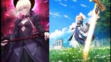 fate Arturia Pendragon black and white which one do you prefer? Although they are all sabers