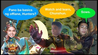 Francis “Hunters” offlane basics with Gaijin and Chunshun!