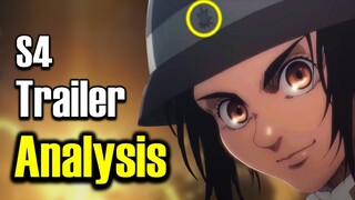 Attack on Titan Season 4 Trailer Analysis - ANIME ONLY