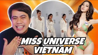 ATEBANG REACTION | MISS UNIVERSE VIETNAM 2022 CANDIDATES INTERVIEW AND JUDGES CATWALK SHOW #MUV2022