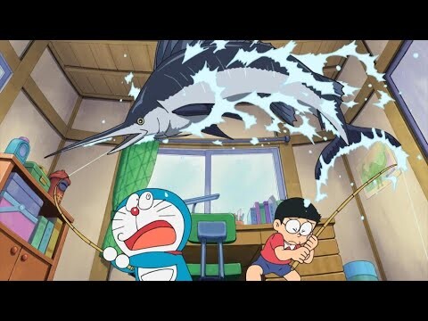 Review Phim Doraemon | Nhãn Tượng Hình Mọi Vật, Cùng Nhau Làm! Thủy Cung Dưới Nước