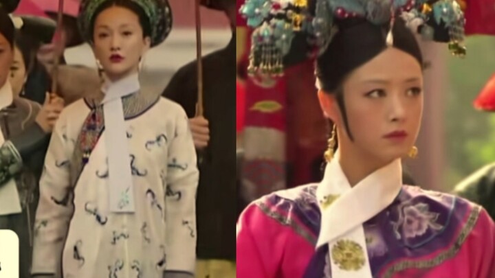[Ruyi's Royal Love in the Palace] VS [Empresses in the Palace] Bà lão đi bộ VS Phượng hoàng