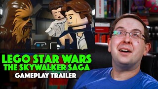 REACTION! LEGO Star Wars: The Skywalker Saga Gameplay Trailer - Video Game 2021