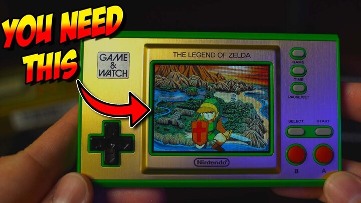 The Legend Of Zelda Game & Watch | Be a Kid Again This Christmas