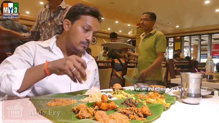Yammy South Indian Meals with 25 Item's | Subbayya Hotel | FOOD & TRAVEL TV