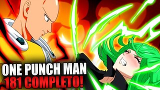 One Punch Man Capítulo 181 (Completo) em Português / TATSUMAKI ARRASTA SAITAMA NO CHÃO!