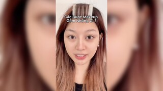 Các bước makeup gồm những gì