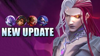 CYCLOPS BUFF, YIN BUFF, ESMERALDA BUFF - NEW UPDATE 1.7.56 MOBILE LEGENDS PATCH