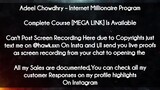 Adeel Chowdhry course  - Internet Millionaire Program download