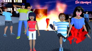 Yuta Mio Jumpa Hantu Kuyang Di Lempar Pakai Garam Dapur | Sakura School Simulator @Ebi Gamespot