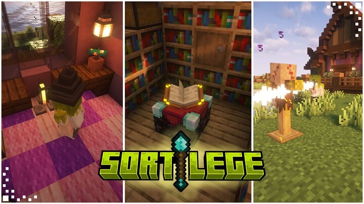 Sortilege (Minecraft Mod Showcase) | Expanding Minecraft's Magic System | Fabric 1.20.1/Forge 1.19.2