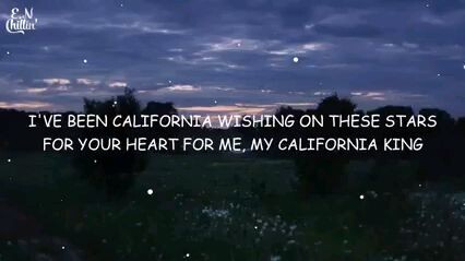 CALIFORNIA KING BED lyrics