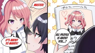 ［Manga dub］My cute maid wants me to marry so she made the list of girls but...［RomCom］