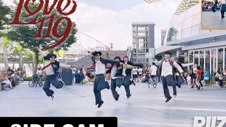 【Z轴舞团】路人视角看RIIZE温暖回归曲love119一镜到底翻跳路演