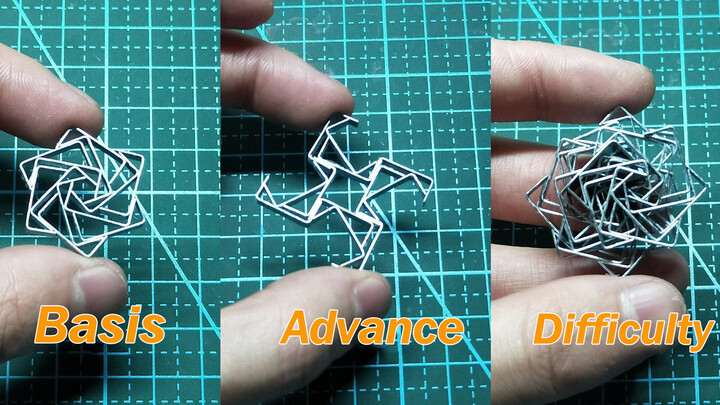 [DIY]Tutorial of making a hexagram with staples