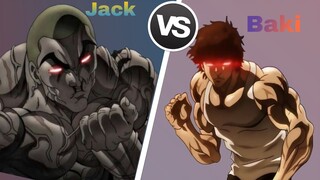 Baki Hanma VS Jack Hanma comparison