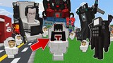 SURROUNDED By MUTANT SKIBIDI TOILET in Minecraft | OMOCITY 😂 | Minecraft PE