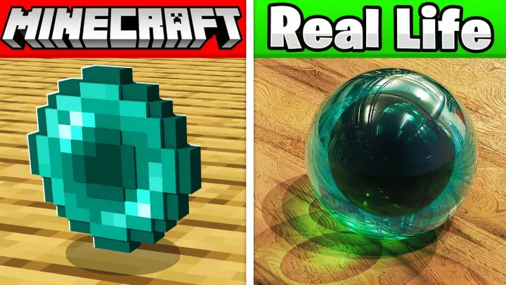MINECRAFT ITEMS in REAL Life! (animals, items, blocks)