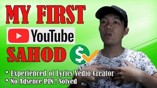 Youtube Sahod / Kumukita nga ba sa pag gawa ng Lyrics Video? / Paano kapag hindi dumating ang PIN?