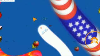 Worms Zone a Slither Snake Review Skin Pink Beauty Rắn Săn Mồi Game - 2