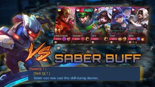 BUFFED SABER! | SABER CORE | SABER BEST BUILD 2022