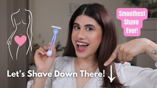 BEST WAY TO SHAVE YOUR BIKINI AREA | Avoid itchiness, cuts and ingrown hair!