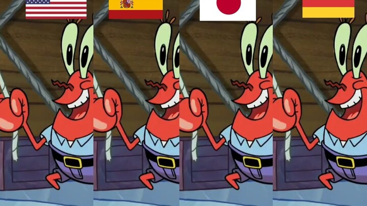 So sánh việc lồng tiếng cho Mr. Krabs trong "SpongeBob SquarePants", chỉ muốn đưa anh ấy về nhà ăn t