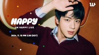 241115 Jin Comeback Live : What is 'Happy’ ❔