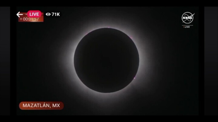 Total Solar Eclipse April 8, 2024