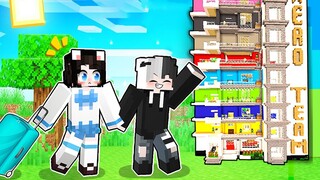 Mèo Simmy Cùng Siro Chuyển Đến "GAMING HOUSE" Mới Của Làng Hero Team Minecraft