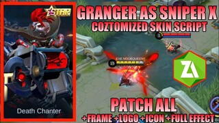 Granger As Sniper X Coztomized Skin Script | Mobile Legends Bang Bang | Noobqueen Ph