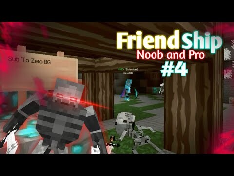 Friendship Noob and Pro #4 [ Season 1 ] Blockman GO Story - Animation