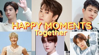 MoonBin and ASTRO Happy Moments Together