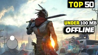 Top 50 Offline Games For Android 2024 HD Under 100 MB