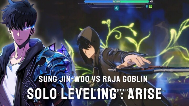 Sung Jin-Woo vs Raja Goblin - Solo Leveling Season 2