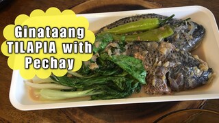 GINATAANG TILAPIA WITH PECHAY RECIPE | HOW TO COOK FISH STEW IN COCONUT MILK | Pepperhona’s Kitchen