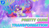 [Pretty Cure]Tropical-Rouge! 4 Girls' Transformation & Unique skills Compilation_1