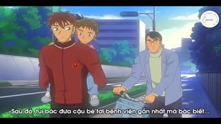 Conan suy luận lí do thật sự khiến bóng đập trúng cậu bé #anime#schooltime#anyawakuwaku