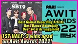 PART 1: SB19, 3 WINS AGAD sa unang yugto pa lang ng Awit Awards 2022!