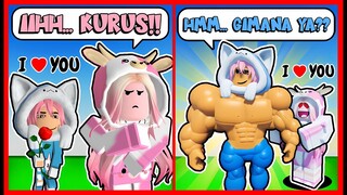 BERAWAL DARI KURUS DAN JELEK AKHIRNYA ATUN MENJADI KUAT DAN DISUKAI MOMON !! Feat @sapipurba Roblox