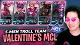 2024 5-Men Troll Team MCL is Back | Mobile Legends