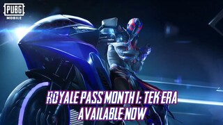 PUBG MOBILE | Royale Pass Month 1: Tek Era