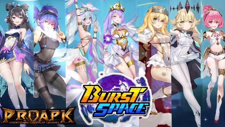 Burst Space Gameplay Android / iOS