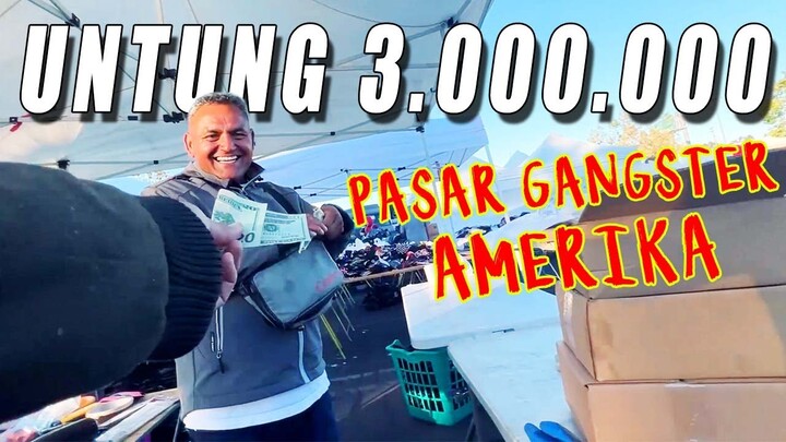 PEDAGANG INI KASIH UNTUNG BESAR DI PASAR GANGSTER AMERIKA🇺🇸