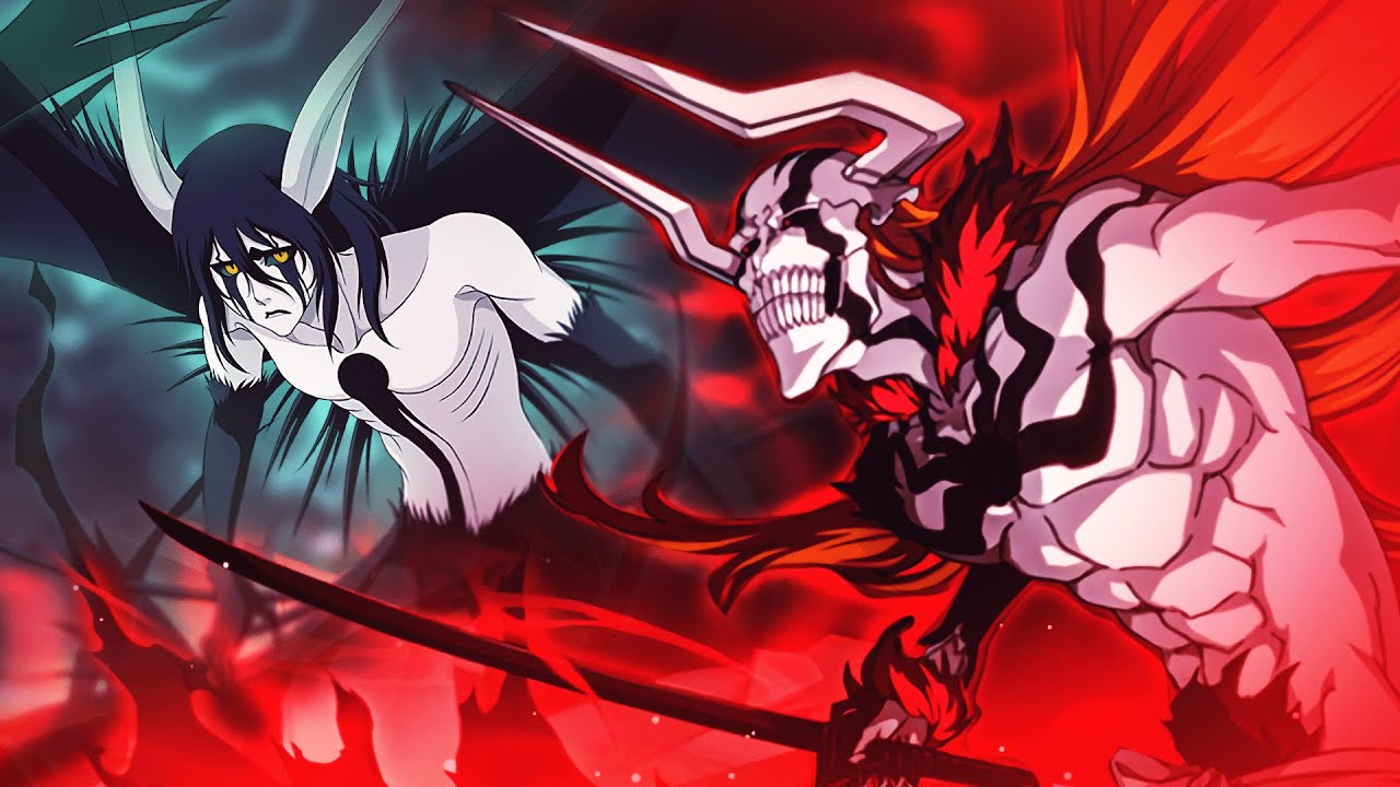 Vaste lorde Ichigo and Ulquiorra(Bleach) VS Six-Tailed Naruto and KCM  Naruto(Naruto Shippuden)