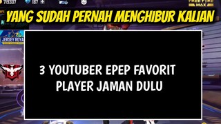 99% PLAYER FF KANGEN DENGAN 3 YOUTUBER EPEP INI...