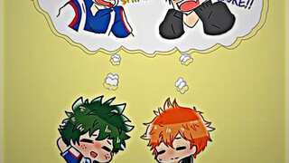 suara hati Deku & Shoyo😆